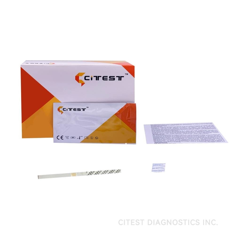 97.10% Highly Sensitive Biochemical Test Reagents Breast Milk Alcohol Rapid Test