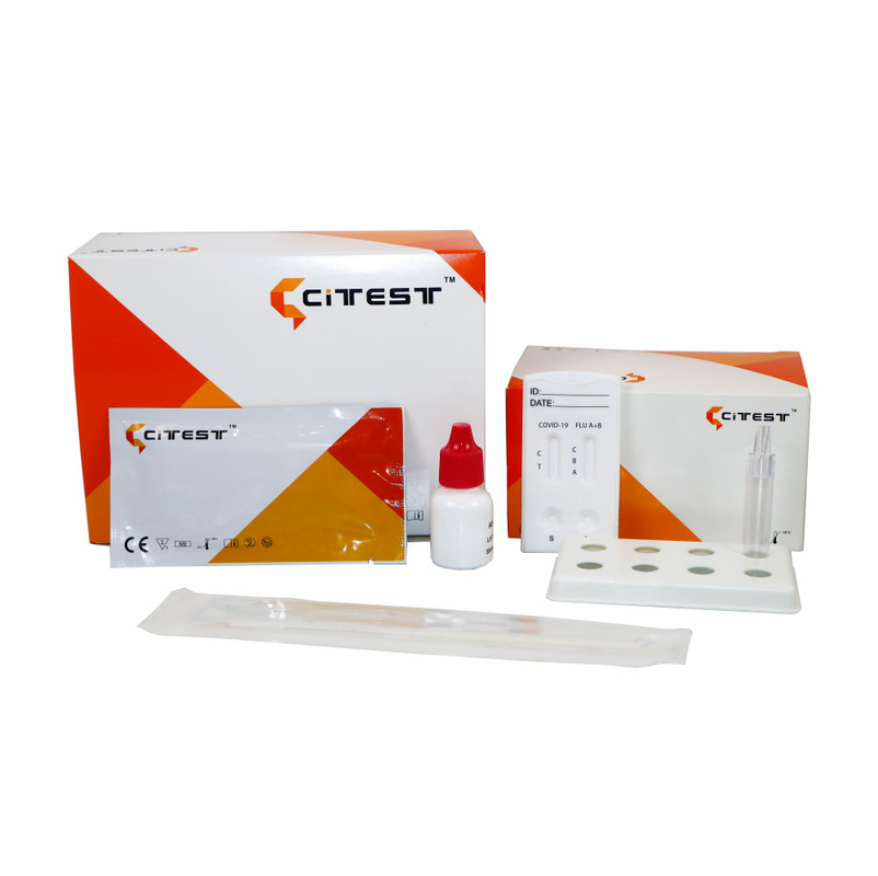 COVID-19 And Influenza A+B Antigen Combo Rapid Test Nasopharyngeal Swab