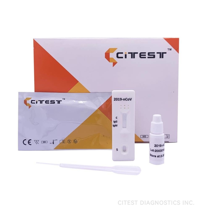 2019-NCoV IgG/IgM Rapid Test Cassette Whole Blood / Serum / Plasma