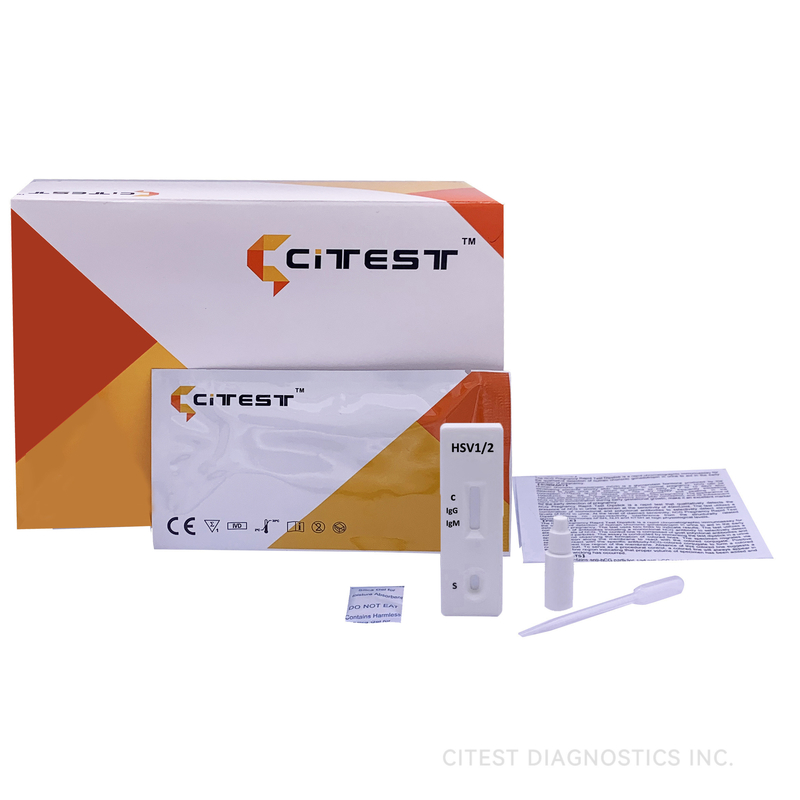 HSV 1 2 IgG IgM Herpes Test Herpes Simplex Virus 1 2 Antibodies Test Kit