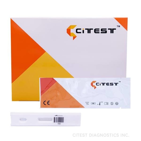 Ferritin Fluorescence Immunoassay Test Serum Plasma Quantitative Detection