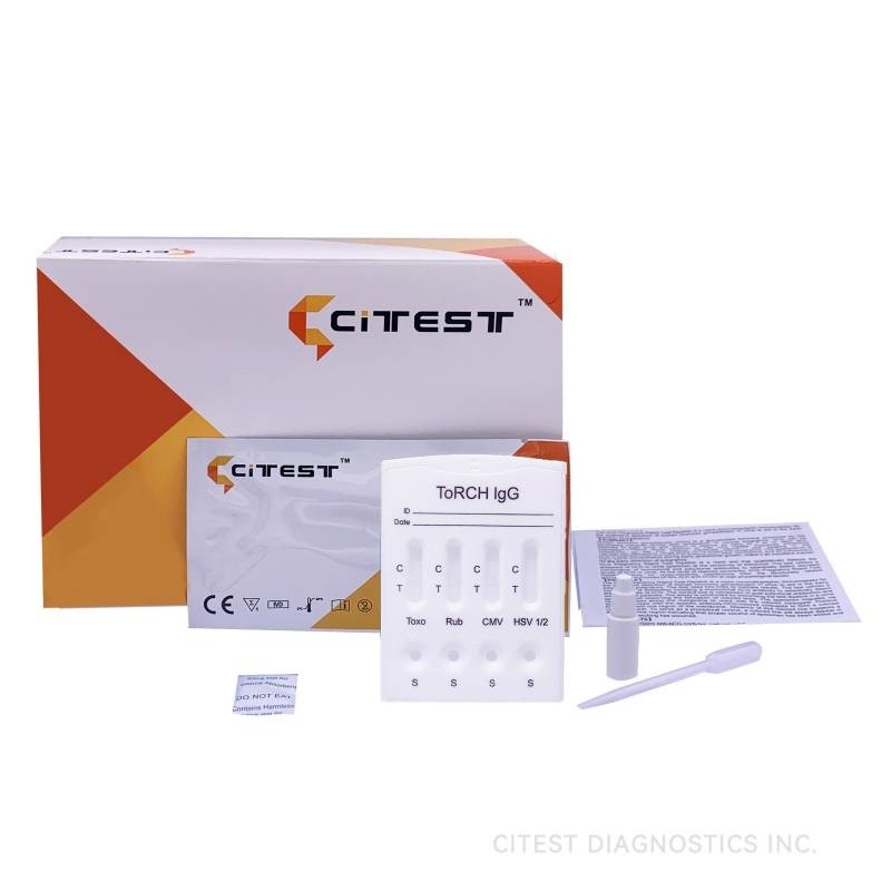 ToRCH Toxo Rubella CMV HSV 1 2 IgM Rapid Diagnostic Test Kit High Sensitivity