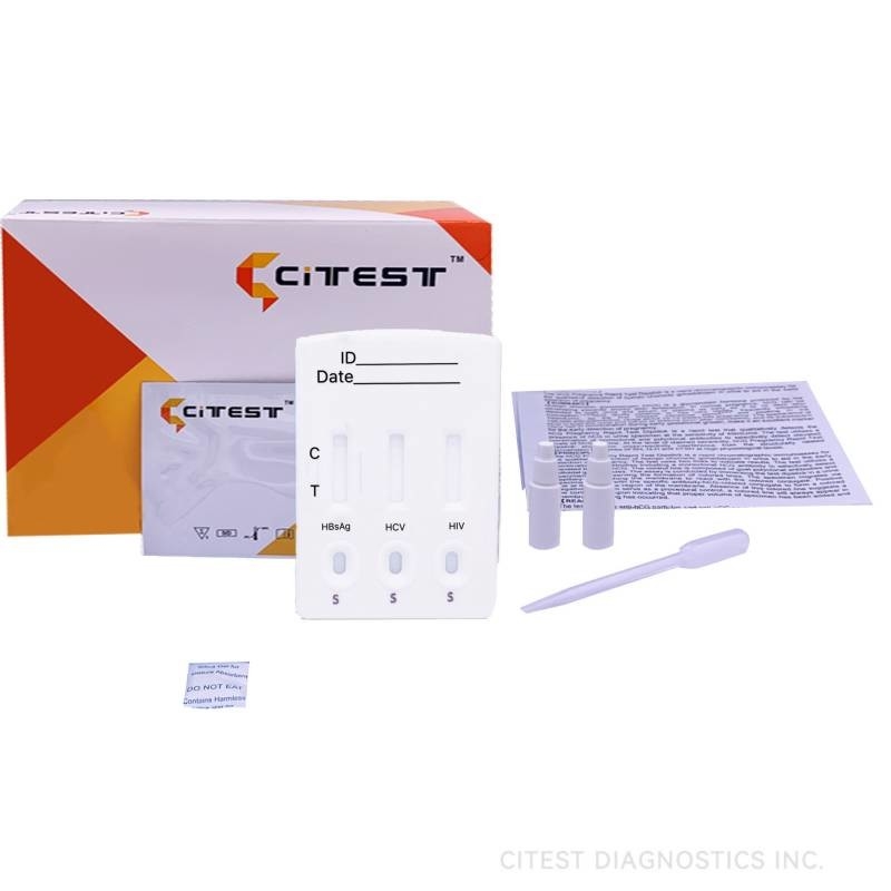 HBsAg HCV HIV Syphilis Ab Combo Rapid Test Infectious Disease Test Kit