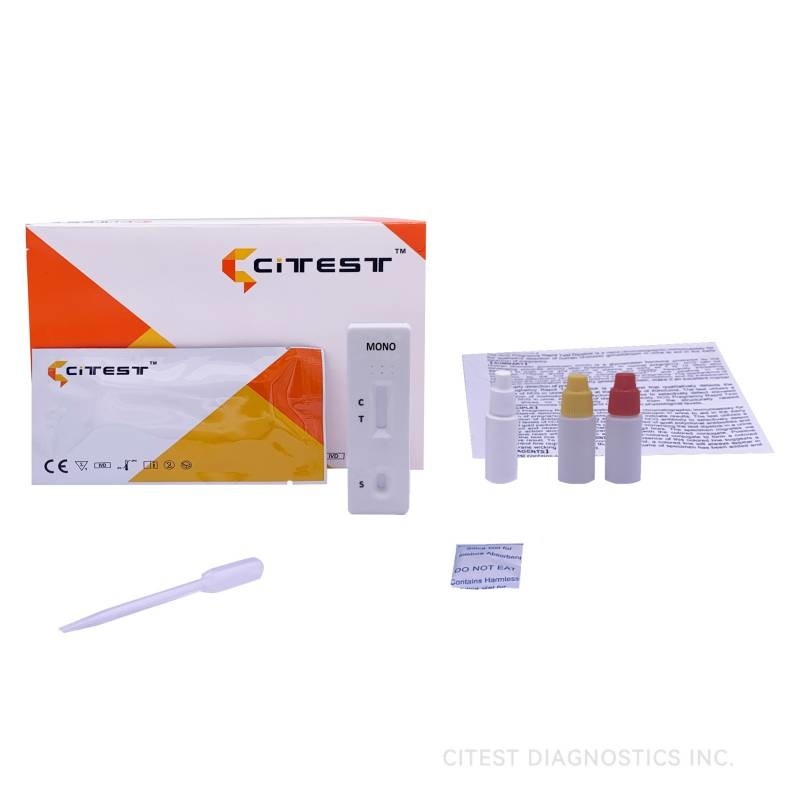 Citest MONO Rapid Test Kit Infectious Mononucleosis Heterophile Antibodies Test