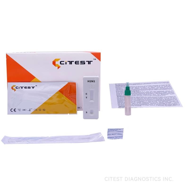 Swab H1N1 Rapid Test Cassette Qualitative Detection Influenza A Antigen Test