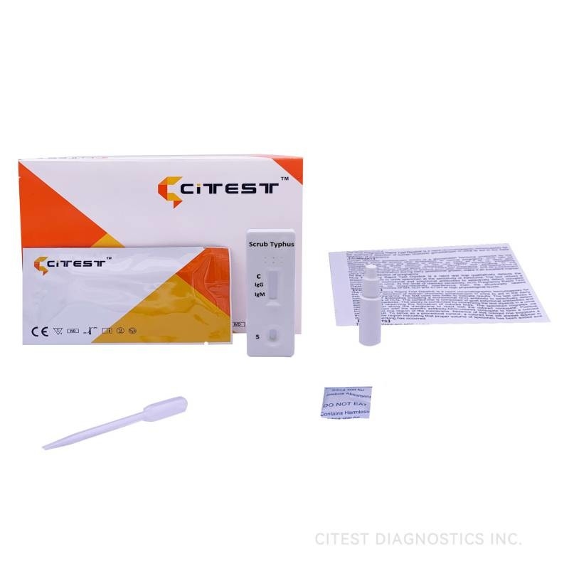 Fast Read Scrub Typhus IgG IgM Rapid Test Kits Home Professional